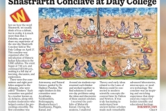 Dakshita Jain of Grade 9 Featured in Free Press School Newspaper for Her Thoughtful Article “Shastrarth – The Indian Knowledge Systems Conclave” - 1