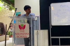 The journey into the world of diplomacy and global affairs began with an engaging Model United Nations (MUN) Orientation Session conducted by the Masters' Summit Team 2026 at The Niranjana School. - 11