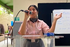 The journey into the world of diplomacy and global affairs began with an engaging Model United Nations (MUN) Orientation Session conducted by the Masters' Summit Team 2026 at The Niranjana School. - 3