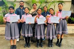 Niranjana’s Under-14 Girls Shined Across Different Weight Categories at the CISCE Zonal Karate Tournament 2026 - 1